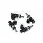 Deatschwerks 16MX-00-1250-4 - Bosch EV14 Universal 40mm Compact Matched Set of 4 Injectors 1250cc (Extended Nozzle)