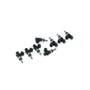 Deatschwerks 16MX-00-1250-8 - Bosch EV14 Universal 40mm Compact Matched Set of 8 Injectors 1250cc (Extended Nozzle)