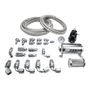 Deatschwerks 6-625 - X2 Series Pump Hanger -8AN Feed w/ -6AN Return PTFE Plumbing Kit for 92-00 Honda Civic