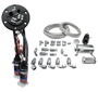 Deatschwerks 9-421-625-7043 - X2 Series Fuel Pump Hanger w/ Dual DW420 Pumps/PTFE Plumbing kit for 92-00 Honda Civic