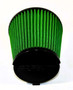 Green Filter 7402 - Air Filter Element - Conical - OE Replacement - Reusable Cotton - Green - Ford Mustang 2024 - Pair