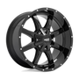Moto Metal MO970210673A24N - Mo970 20X10 Gloss Black With Milled Lip