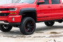 Rough Country A-C11612-GPA - Fender Flares - Defender l 5'9 inch Bed  - GPA Graphite - Chevy Silverado 1500 (14-18)