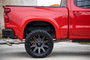 Rough Country F-C319201A-GPA - Fender Flares - SF1 - GPA Graphite - Chevy Silverado 1500 2WD/4WD (2019-2024)