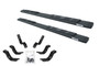 Big Country 395401870 - Truck Accessories  - 5" WIDESIDER Platinum Side Bars With Mounting Bracket Kit - Textured Black