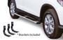 Big Country 395401876 - Truck Accessories  - 5" WIDESIDER Platinum Side Bars With Mounting Bracket Kit - Polished Stainless Steel