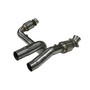 Kooks 28643400 - 3" H.O. GREEN Catted Conn. Pipes. 2023+ Cadillac Escalade V. Req.  Headers