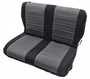 Rugged Ridge 13262.09 - Neoprene seat cover, , rear, gray, 80-95 Wrangler