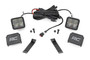 Rough Country 70084 - LED Light Kit - Ditch Mount - 2 inch Spectrum Pair - Spot - Jeep Cherokee KL (14-21)