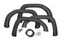 Rough Country F-C11950A-GXP - Pocket Fender Flares - GXP Downpour - GMC Sierra 1500 2WD/4WD (2019-2024)