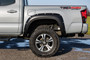 Rough Country F-T11621A-4V6 - Pocket Fender Flares - 4V6 Quicksand - Toyota Tacoma 2WD/4WD (16-23)