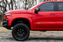 Rough Country S-C12210-GLT - Fender Flares - Sport - GLT Glacier Blue - Chevy Silverado 1500 2WD/4WD (19-24)