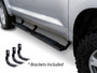Big Country 396201870 - Truck Accessories  - 6" WIDESIDER Platinum Side Bars With Mounting Bracket Kit - Textured Black