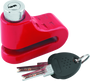BikeMaster 132246 - Bully Lock Disc Lock 5.5mm - Red