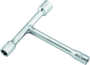 BikeMaster 150330 - T-Handle 3-Way Socket - 8mm/10mm/12mm