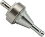 BikeMaster 152401 - 1/4in Inline Fuel Filter - Titanium