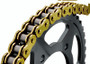 BikeMaster 197331 - 520x120 BMXR X-Ring Chain - Gold/Gold