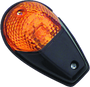 BikeMaster 268018 - Universal Flush Mount Marker Light - Black/Amber