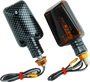 BikeMaster 268040 - Universal Ministalk Marker Light - Carbon/Smoke