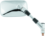 BikeMaster 600470 - 11-12 Suzuki AN400 Burgman Mirror Right - Chrome