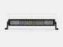Cali Raised LED CR2304 - 22 Inch Dual Row 5D Optic OSRAM LED Bar Combo