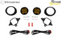 Diode Dynamics DD8012 - SS3 SAE/DOT Type TS Fog Light Kit Yellow (3000K) Max (38.5 watts) Yellow SAE Fog
