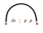 Forced Performance 3055010 - 1g DSM Stainless Steel Braided Oil Supply Line