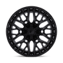 Fuel Wheels FC869MB20105018N - Fc869 Sigma 20X10 Blackout W/ Gloss Black Lip