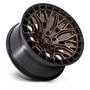 Fuel Wheels FC869ZB17905012N - Fc869 Sigma 17X9 Matte Bronze W/ Matte Black Lip