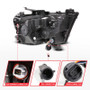 Anzo 111628A-R - 19-24 RAM 1500 (New Body/OE Halogen) Full LED Proj Headlights DRL/SeqSig Black - Pass. Side