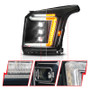 Anzo 111635X-L - 15-20 GMC Yukon (Incl XL - Factory Halogen Models) Full LED Proj Headlights Black - Driver Side