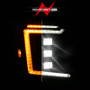 Anzo 111635X-R - 15-20 GMC Yukon (Incl XL - Factory Halogen Models) Full LED Proj Headlights Black - Pass. Side