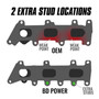 BD Diesel 1043061 - 17-20 Ford Ecoboost 3.5L Exhaust Manifold Kit