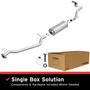 BRExhaust 116-0509 - Stainless Steel Direct-Fit Replacement Exhaust System