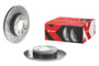 Brembo 08.7765.1X - 01-09 Volvo S60/99-06 S80/01-07 V70 Rear Premium Xtra Cross Drilled UV Coated Rotor