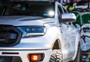 Cali Raised LED CR2920 - 2019-Present Ford Ranger Ditch Mounts 27W Side Projecting Pods Wiring Harness