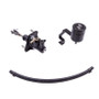 Chase Bays CB-H-CMCADAPT-75DUALRES - 92-00 Honda Civic Large Bore 3/4 Clutch Master Cylinder Adapter & DBBE Reservoir Kit
