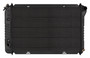 Cold Case Radiators FOM578AB - 71-73 Ford Mustang Automatic Aluminum Radiator Black Night Rider Series