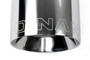 Dinan D663-0643-BOX - Double-Walled 4.5" Clamp-On Exhaust Tip (Polished)