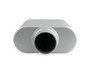 Flowmaster 43041-FM - FlowMonster Muffler; 2 Chamber; 3.00 in. Offset Inlet/3.00 in. Center Outlet; Case Dimensions 4 in. x 9.75 in. x 13 in.; 19 in. Overall Length; Aluminized Steel;