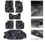 HKS 53001-AN031 - FLOOR MATS BCNR33 FULL SET OCT RHD