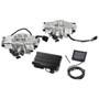 Holley 550-1074 - Terminator X Stealth Kit 4150 2X4 - Shiny