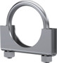 MBRP GP25C - Exhaust Clamp 2.5 Inch Saddle Clamp Mild Steel