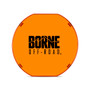 Mishimoto BNLT-COV-RD7YL - Borne Off-Road 7in Round Light Cover, Amber