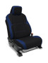 PRP Seats B088-06 - Front Seat Covers for 2024 Toyota Tacoma Pair - Black and Blue