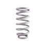 QA1 10HTBF650 - 4-1/8in ID Tapered High Travel Spring - 10in Length x 650lbs/in - Silver Powder Coated