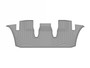 Weathertech 4618273IM - FloorLiner™ HP; Gray; Third Row;