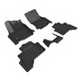 3D MAXpider L1TY32301509 - KAGU Floor Mat; Black; 5 pc.; 2 pc. Front Row; 1 pc. 2nd Row;