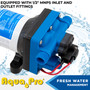 Aqua Pro 21847 - With 45 To 65 PSI Adjstabl Pressre Switch/ Thermal Overload Protection/ Fittings