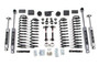 BDS Suspension BDS1416H - 3 Inch Lift Kit Jeep Wrangler JK 12-18 2-Door Fixed Sway Bar Link NX2 Nitro Shocks